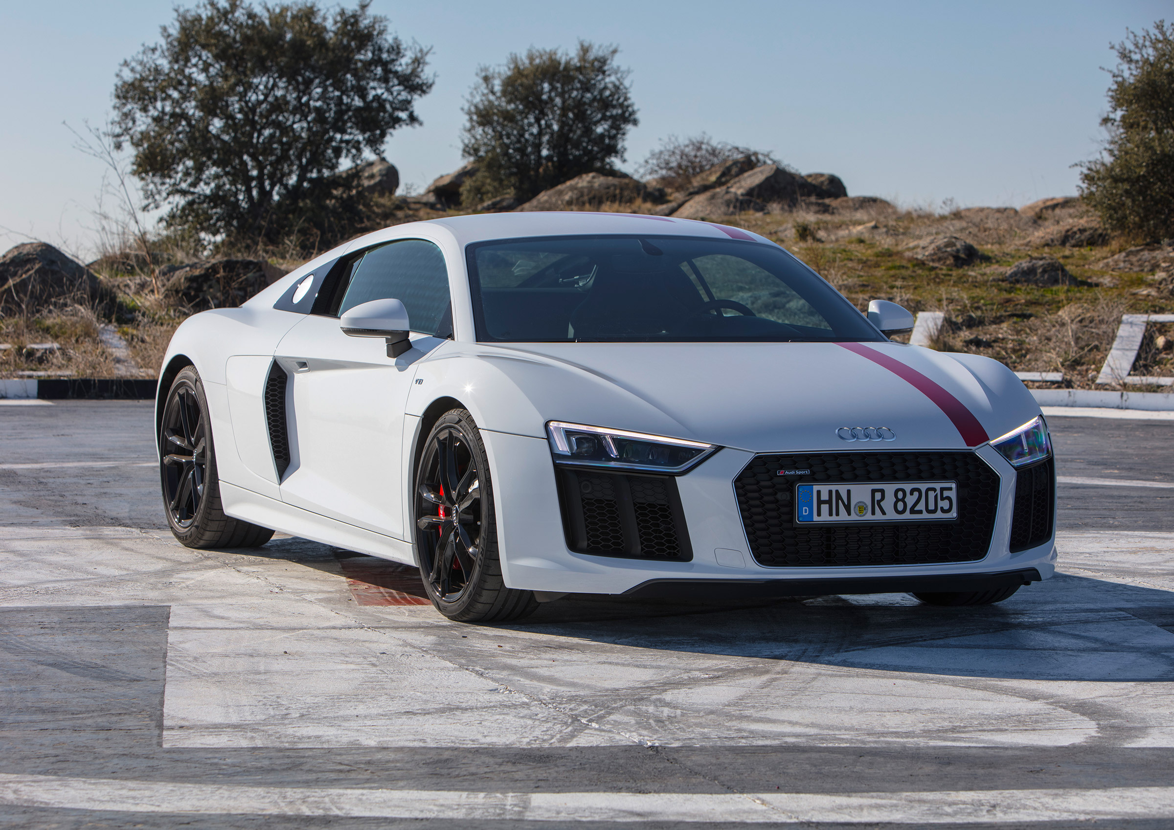 Audi R8 RWS - front