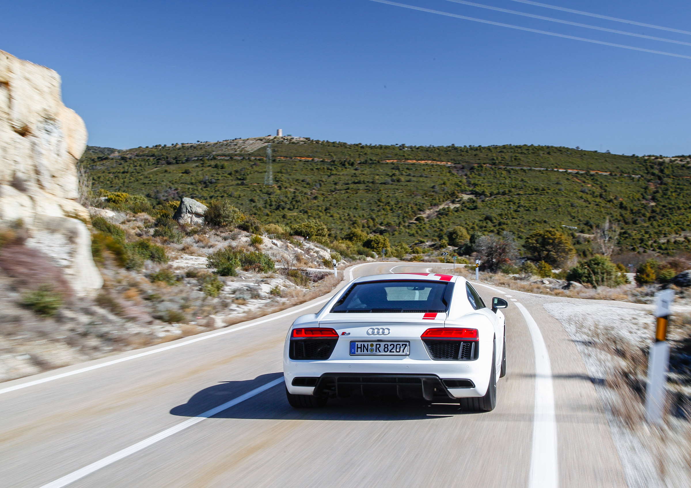 Audi R8 RWS - rear