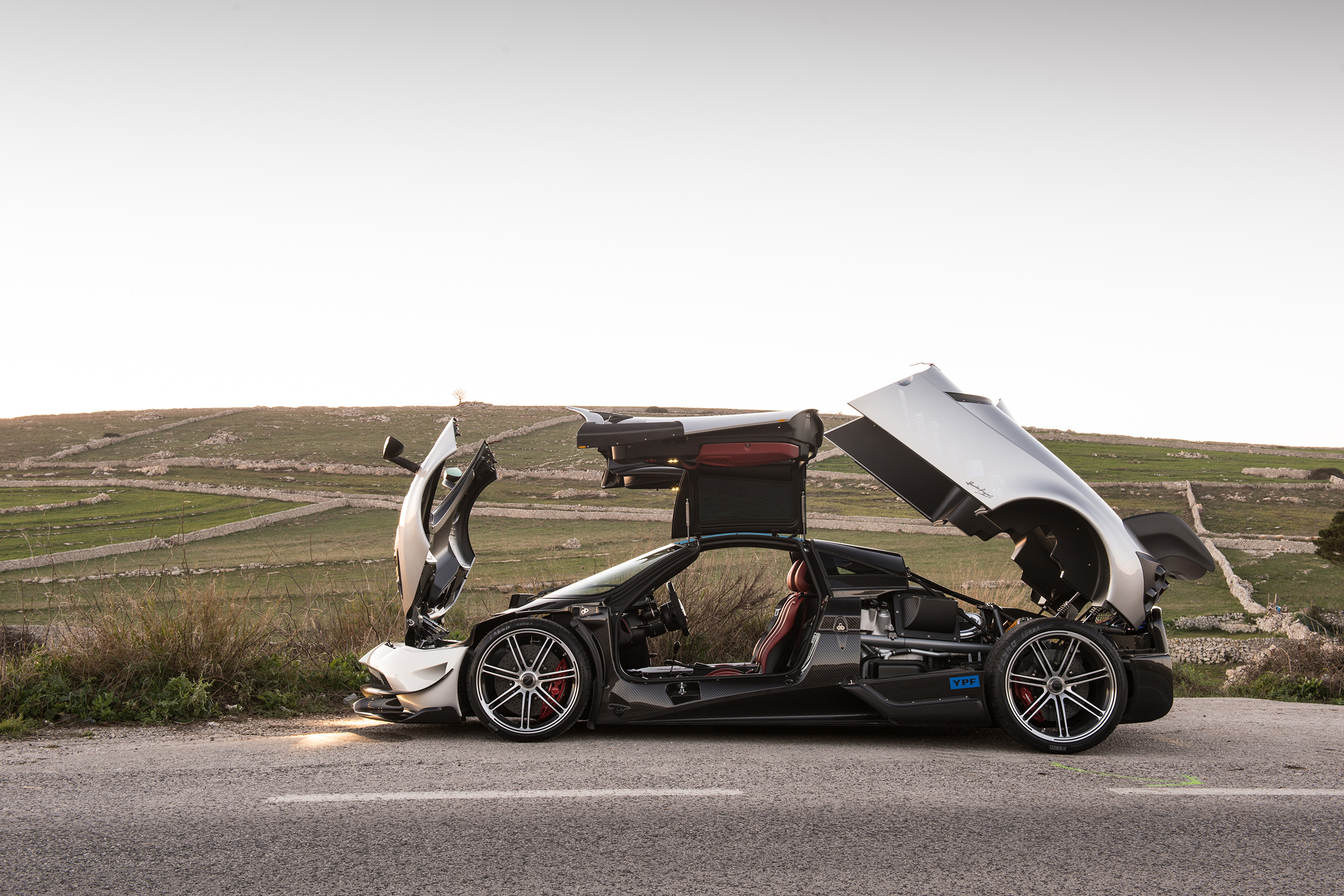 Pagani Huayra BC – all open