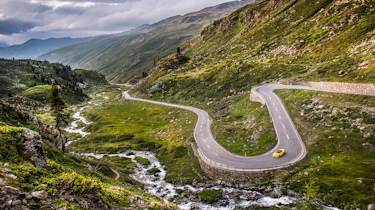 Porsche Boxster Spyder - landscape