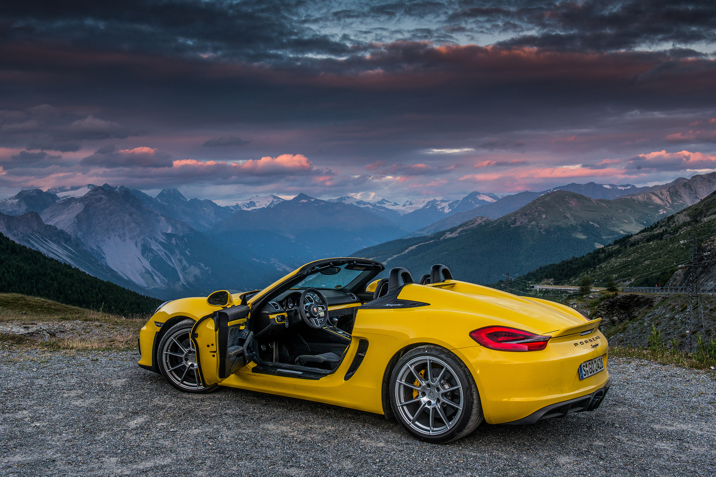 Porsche Boxster Spyder - roof
