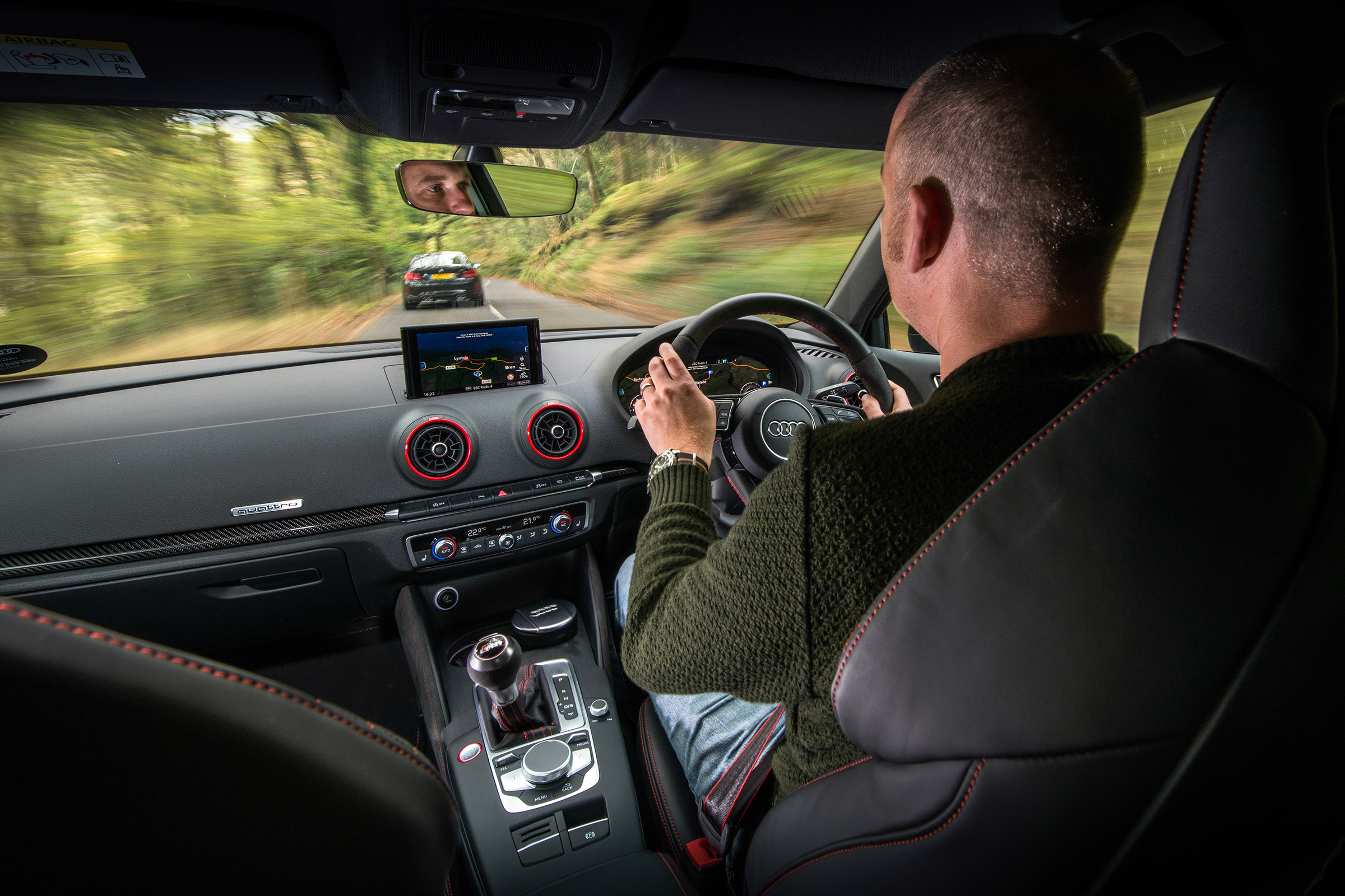 Audi RS 3 vs M2 - interior RS 3