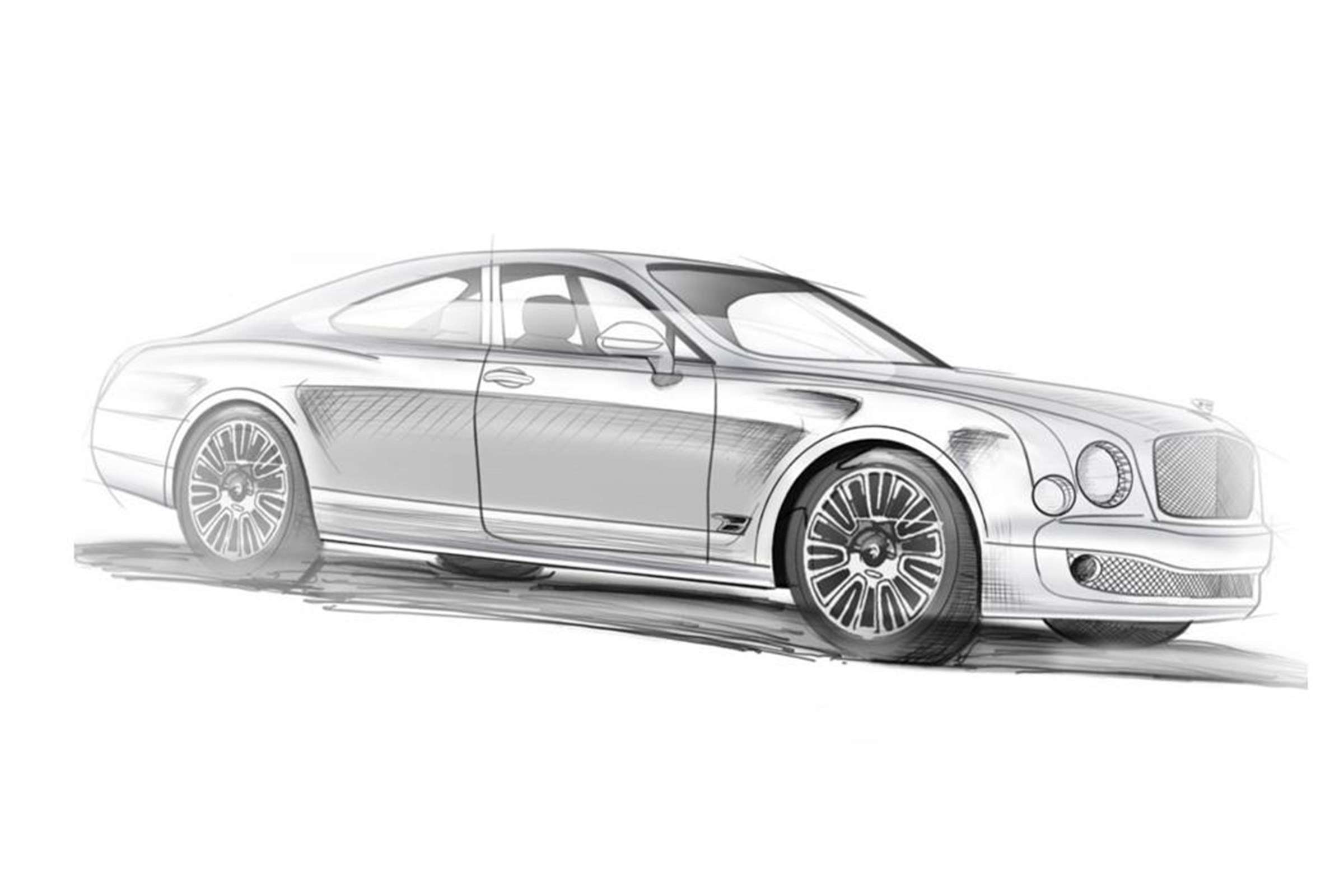 Ares Bentley Mulsanne Coupe – sketch