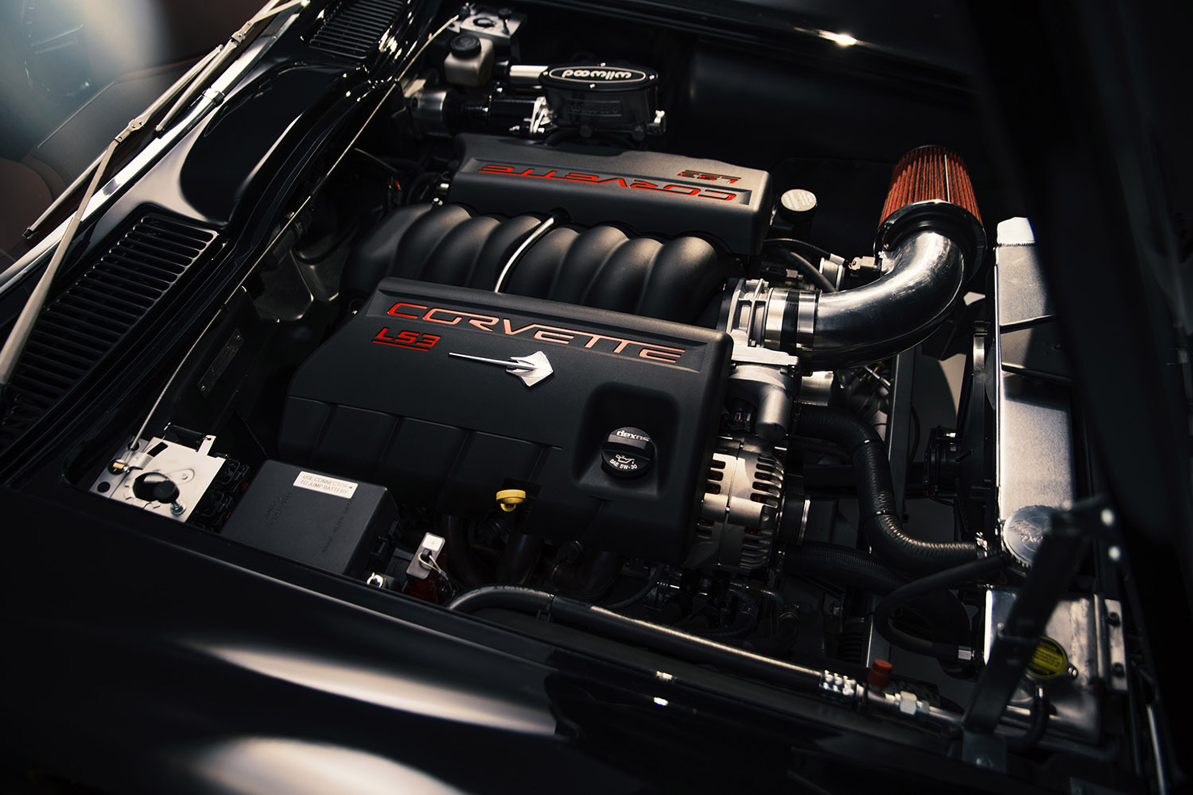 Ares Corvette Stingray - engine