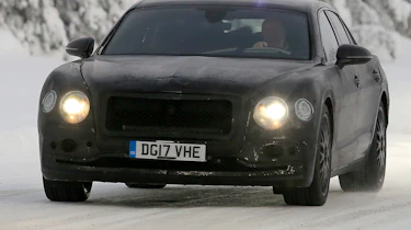 Bentley Flying Spur spied – front