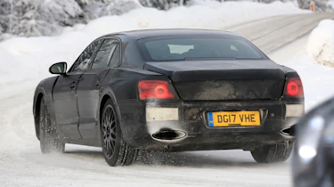 Bentley Flying Spur spied – rear