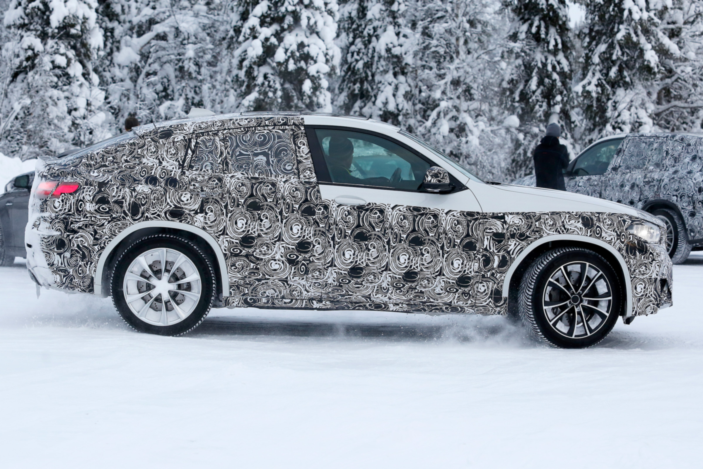 BMW X4 M development car - Side