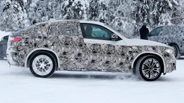 BMW X4 M development car - Side