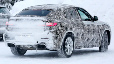 BMW X4 M development car - Rear