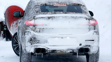 BMW X4 M development car - Rear