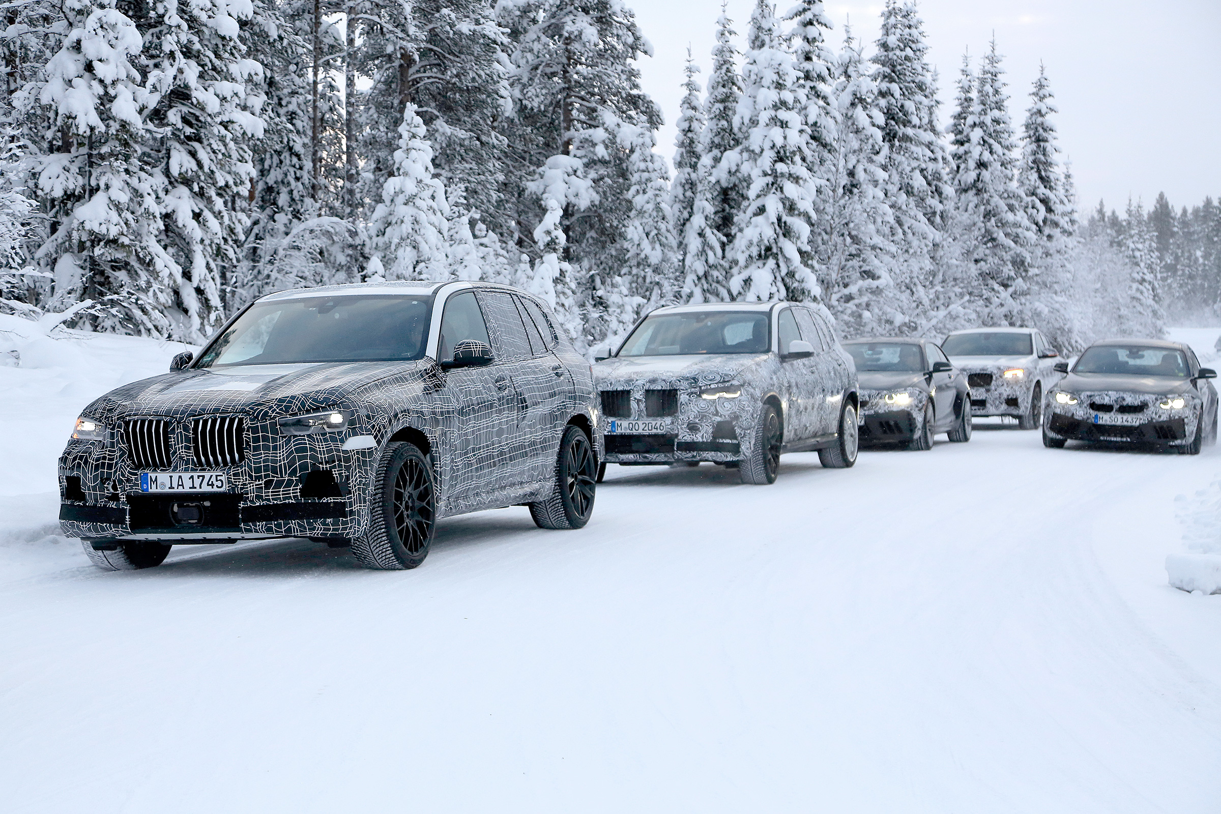 BMW X5 M spies – front