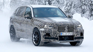 BMW X5 M spies – front quarter