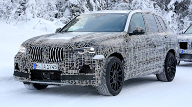 BMW X5 M spies – front quarter