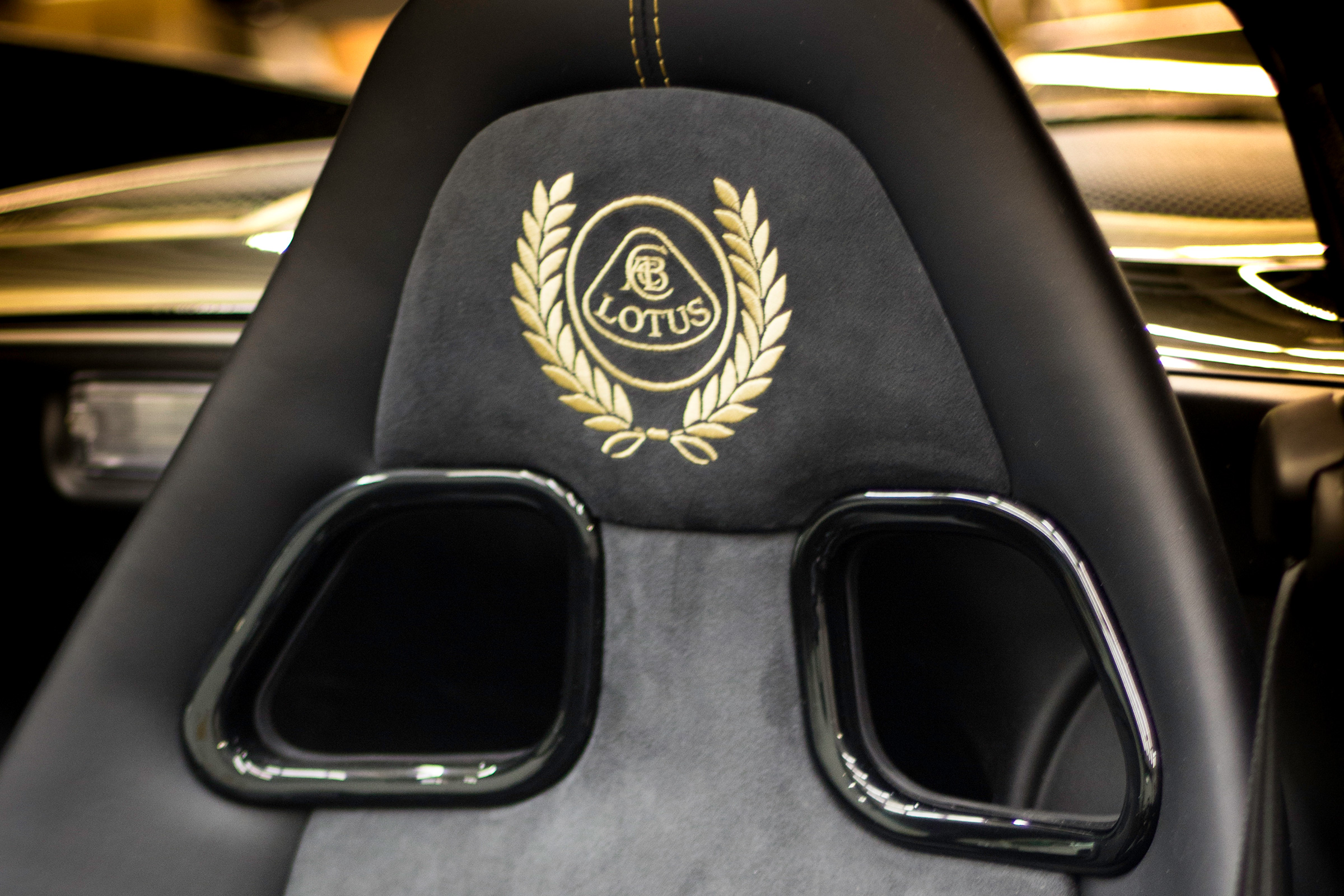 Lotus Elise Cup 250 GP Edition – headrest