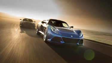 Lotus Exige 350 70th Edition –Monaco Blue - front