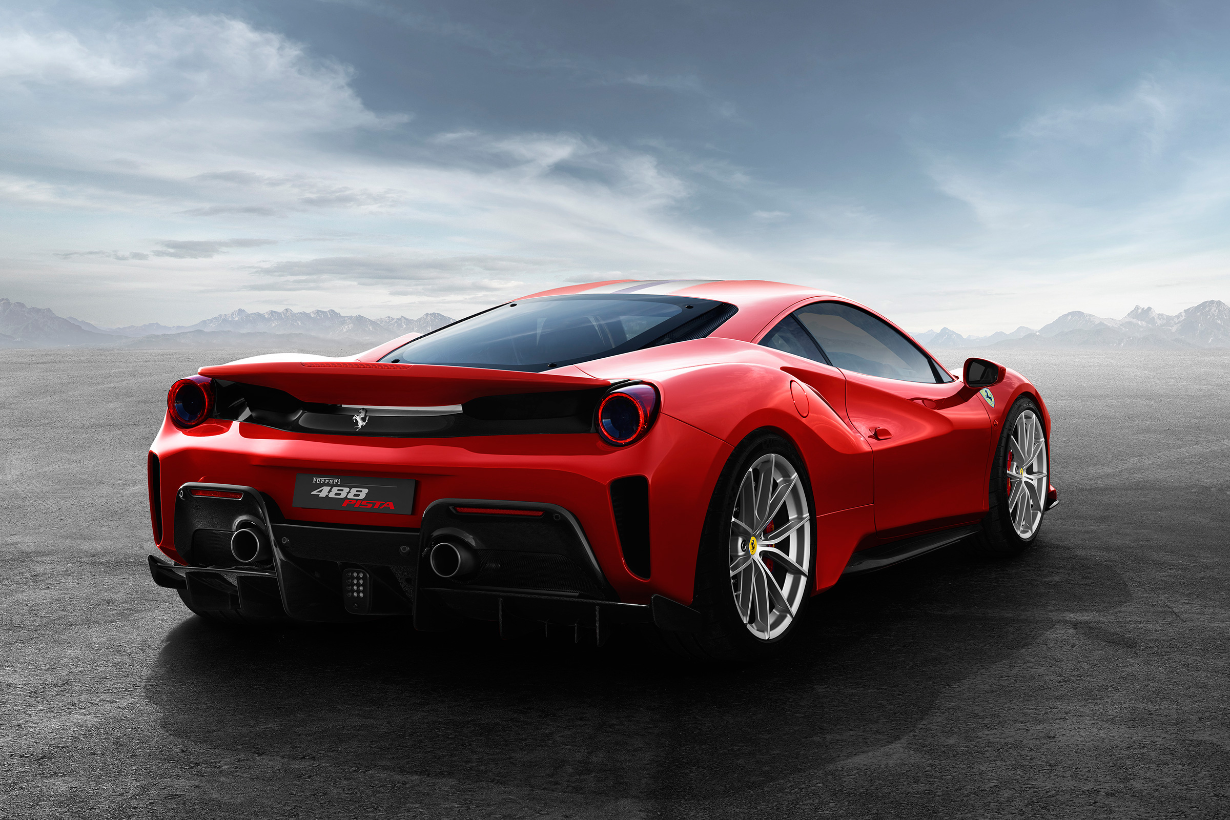 Ferrari 488 Pista – rear quarter