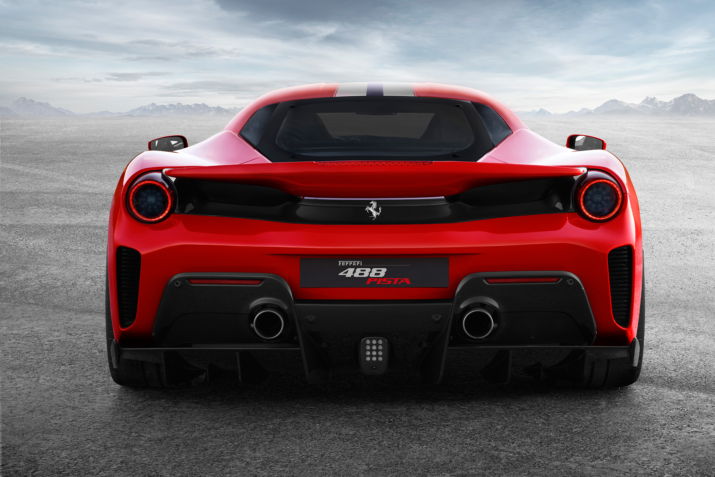Ferrari 488 Pista – rear