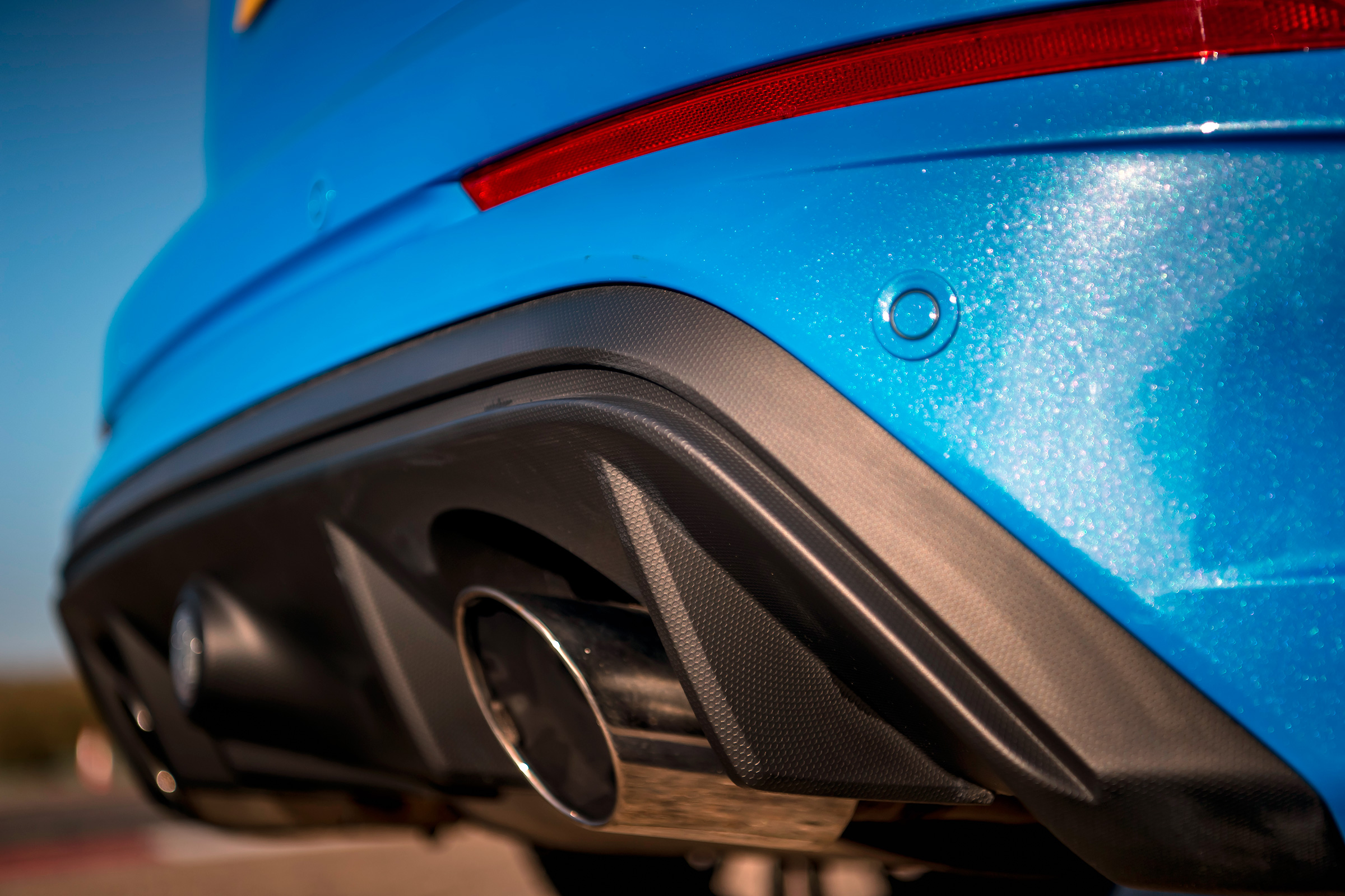 Ford Focus RS Edition – exhaust