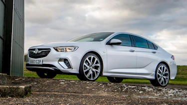 Vauxhall Insignia Grand Sport GSi BiTurbo – front quarter