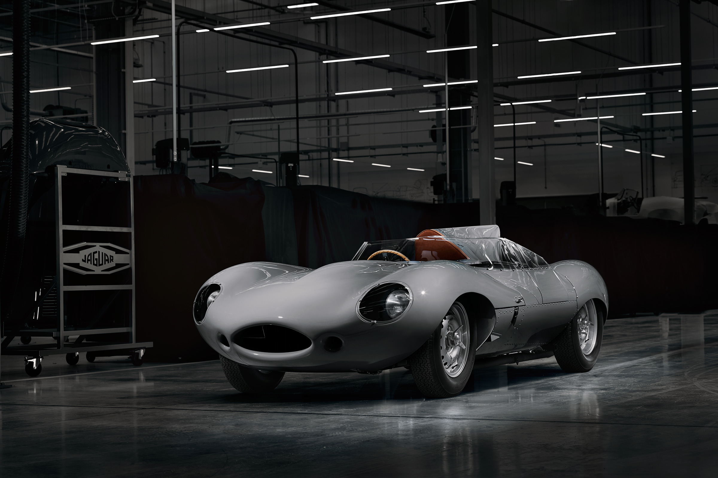 Jaguar D-Type – front quarter 