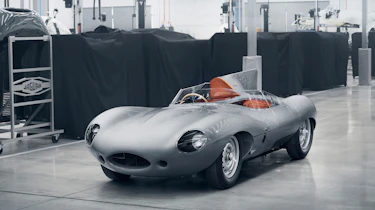 Jaguar D-Type – front quarter