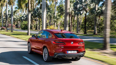 BMW X4 M40d - rear quarter dynamic