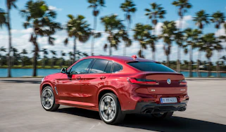 BMW X4 M40d - rear