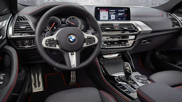 BMW X4 M40d - dash