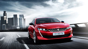 Peugeot 508 saloon - front