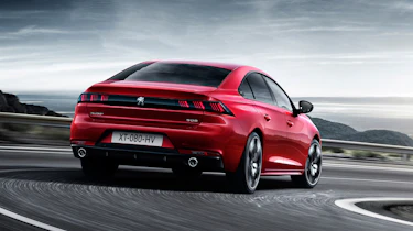 Peugeot 508 saloon - rear