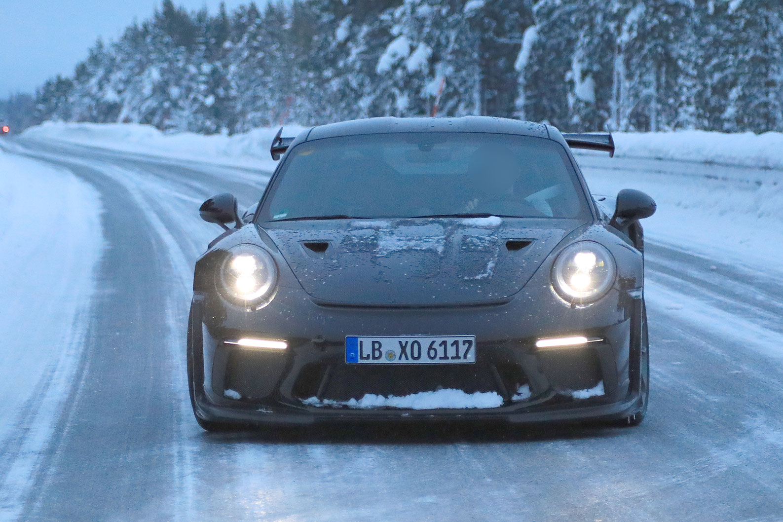 2018 Porsche 911 GT3 RS prototype - Front