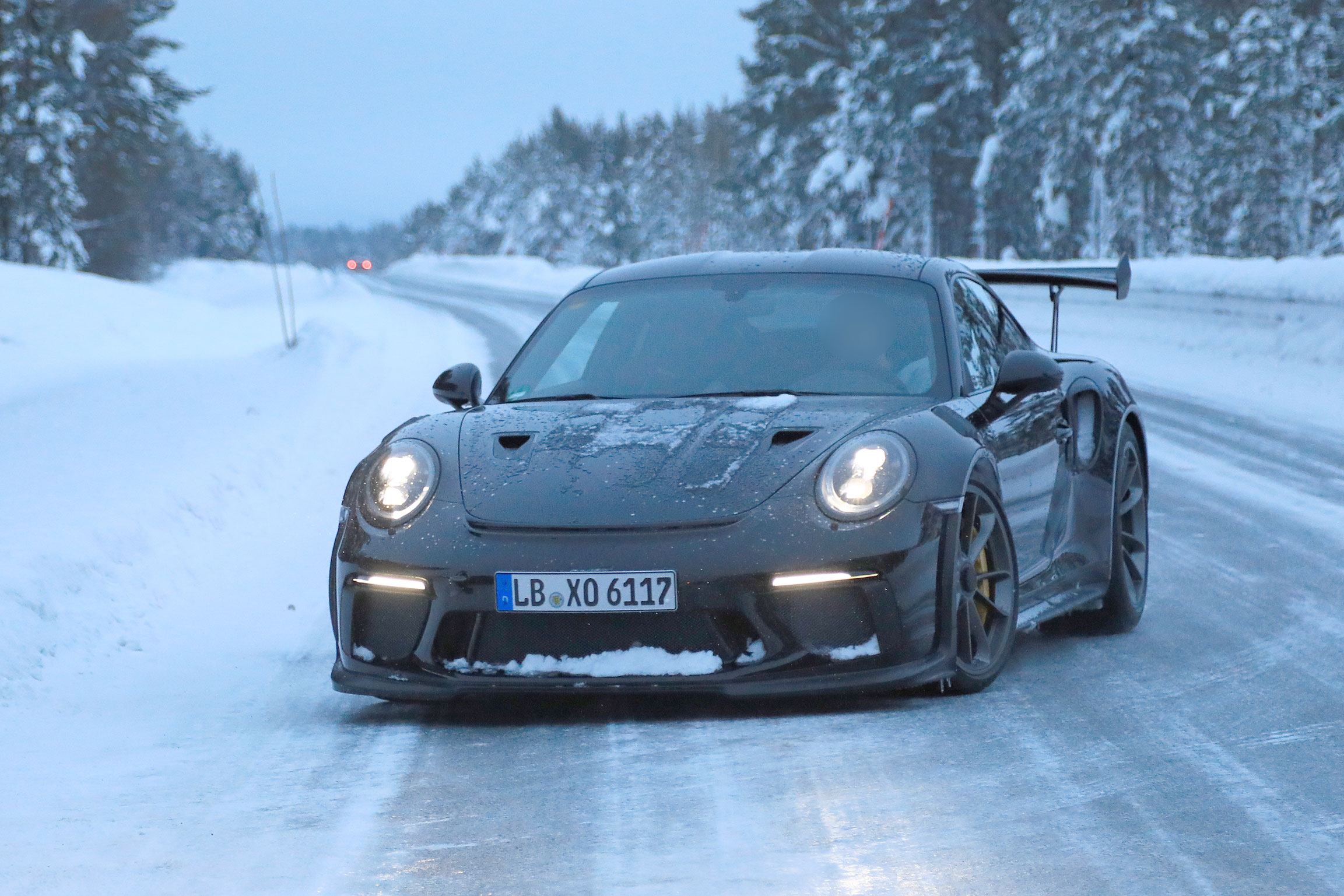 2018 Porsche 911 GT3 RS prototype - Front