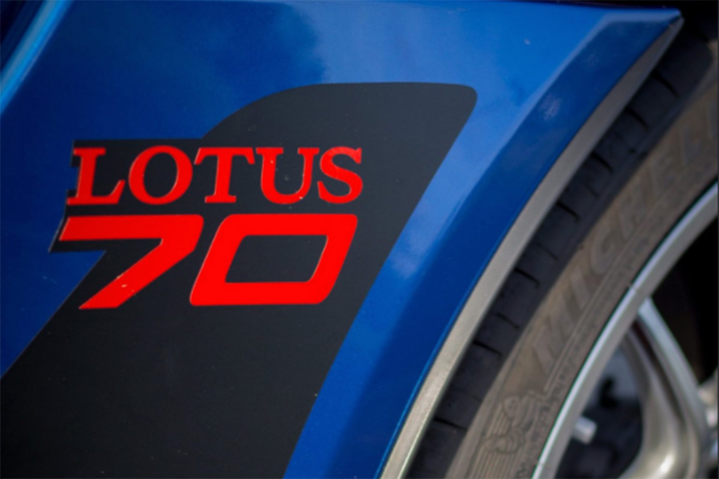 Lotus Exige 70th Edition – '70 Lotus' decal