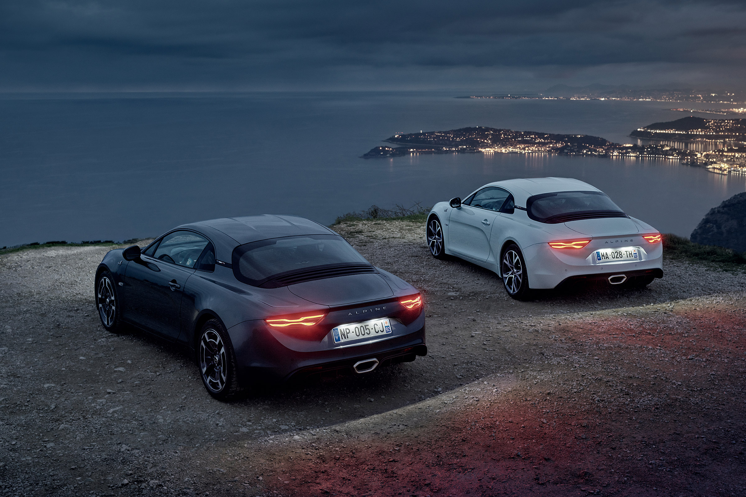 Alpine A110 variants rear