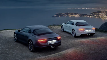 Alpine A110 variants rear