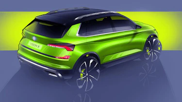 Skoda X drawings – rear