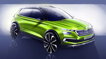 Skoda X drawings – front