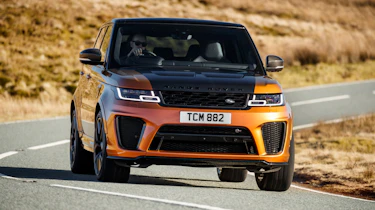 Range Rover Sport SVR front cornering