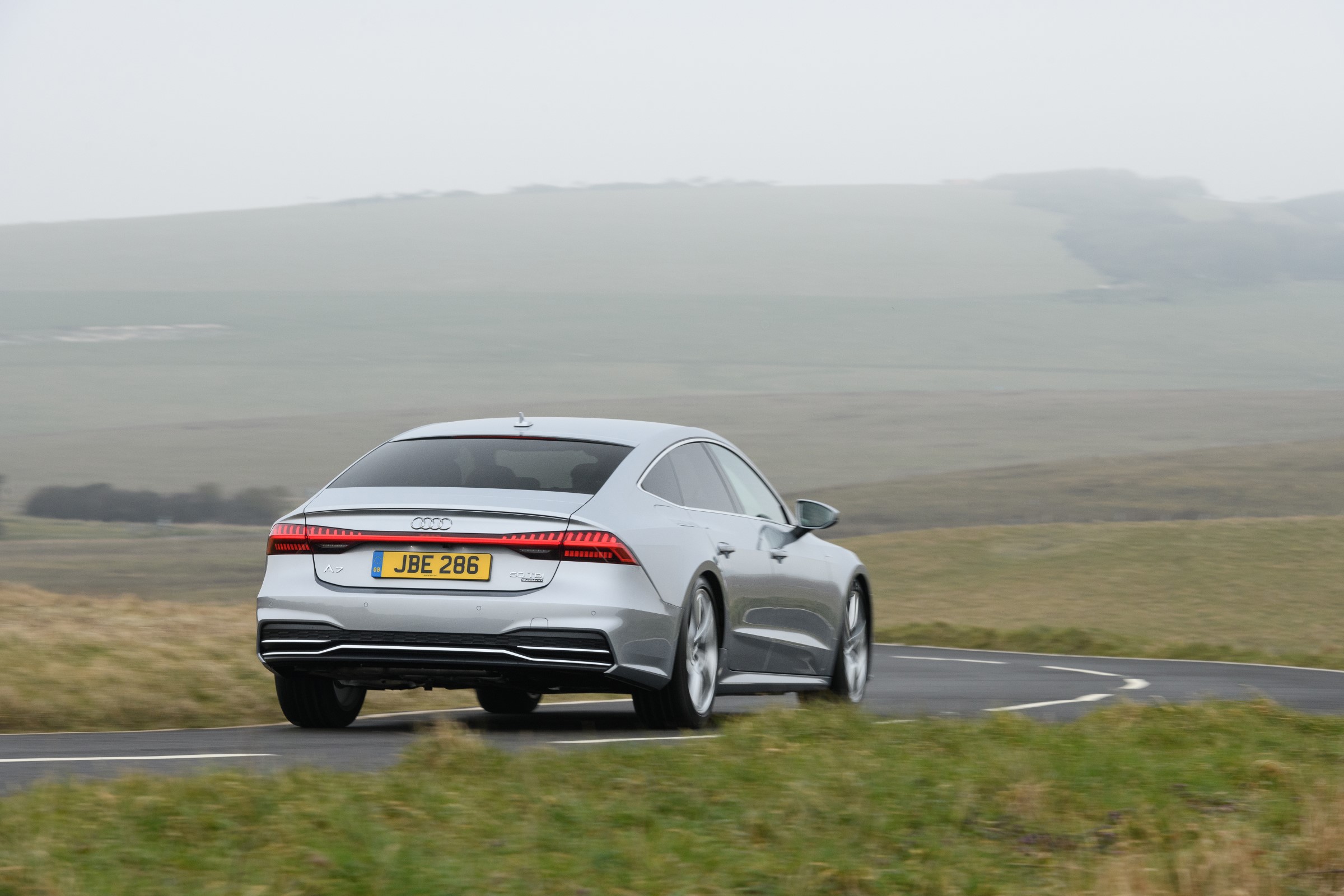 Audi A7 Sportback TDI rear cornering
