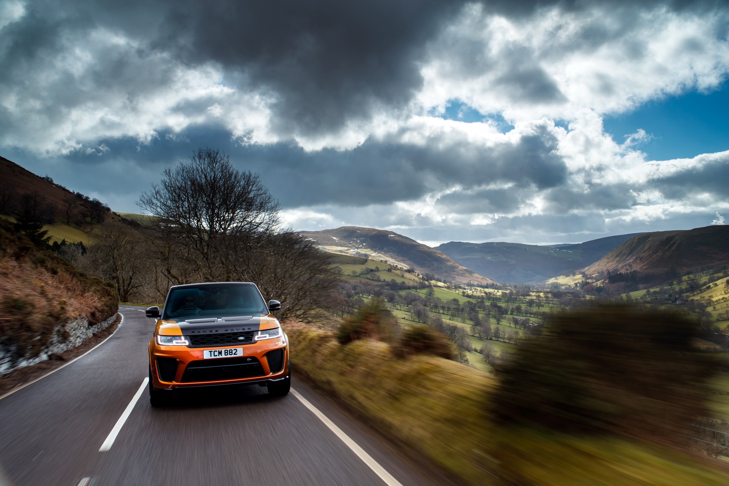 Range Rover Sport SVR scenic