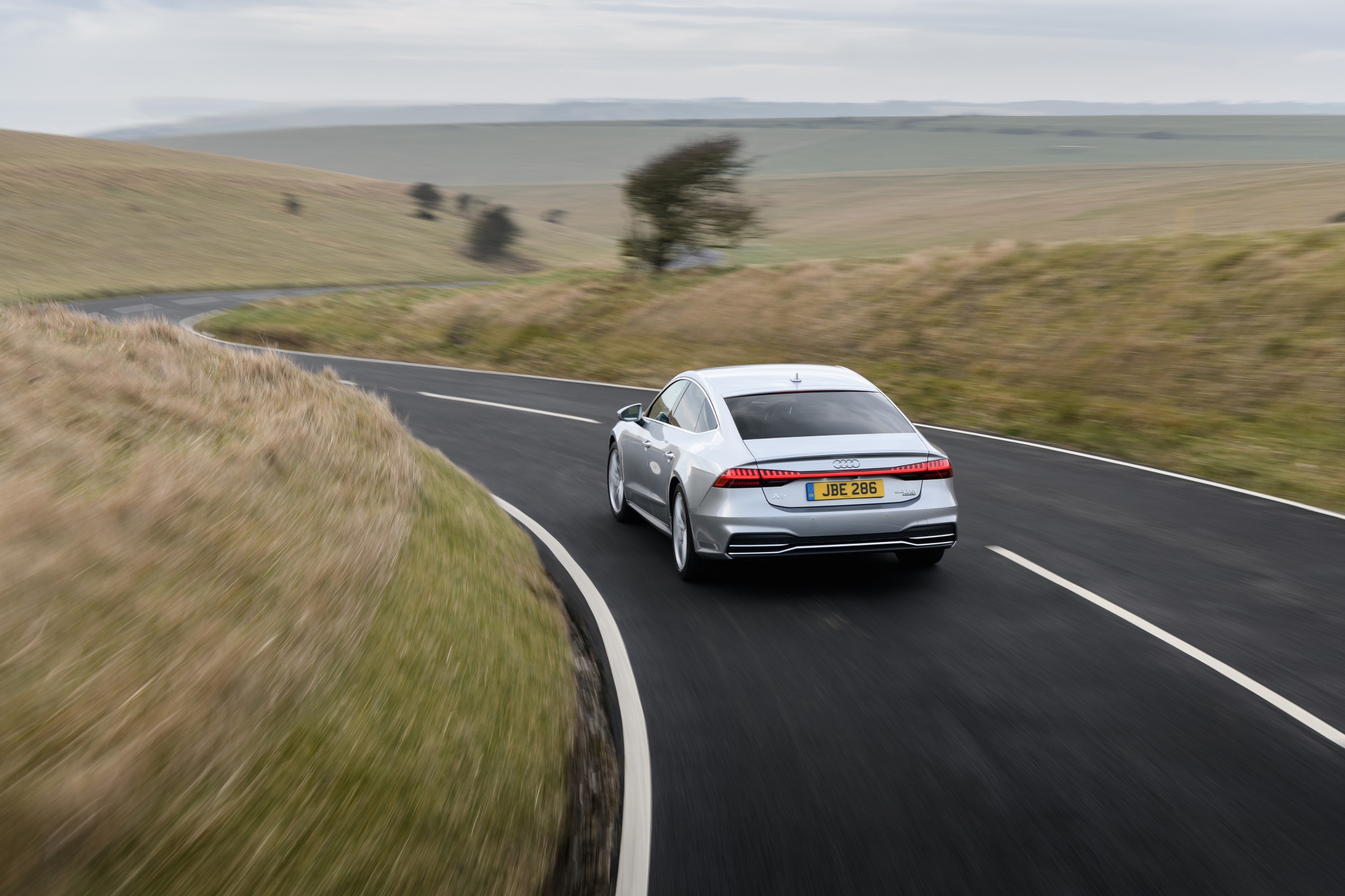 Audi A7 Sportback TDI rear tracking