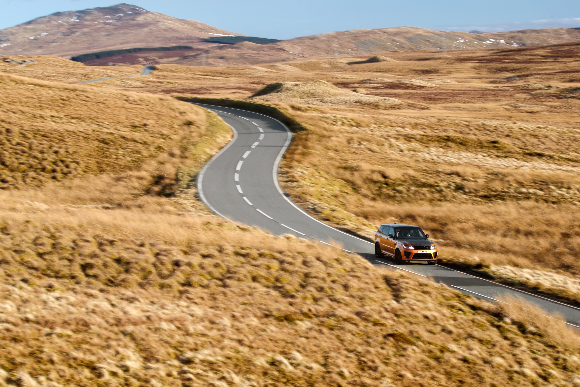 Range Rover Sport SVR scenic
