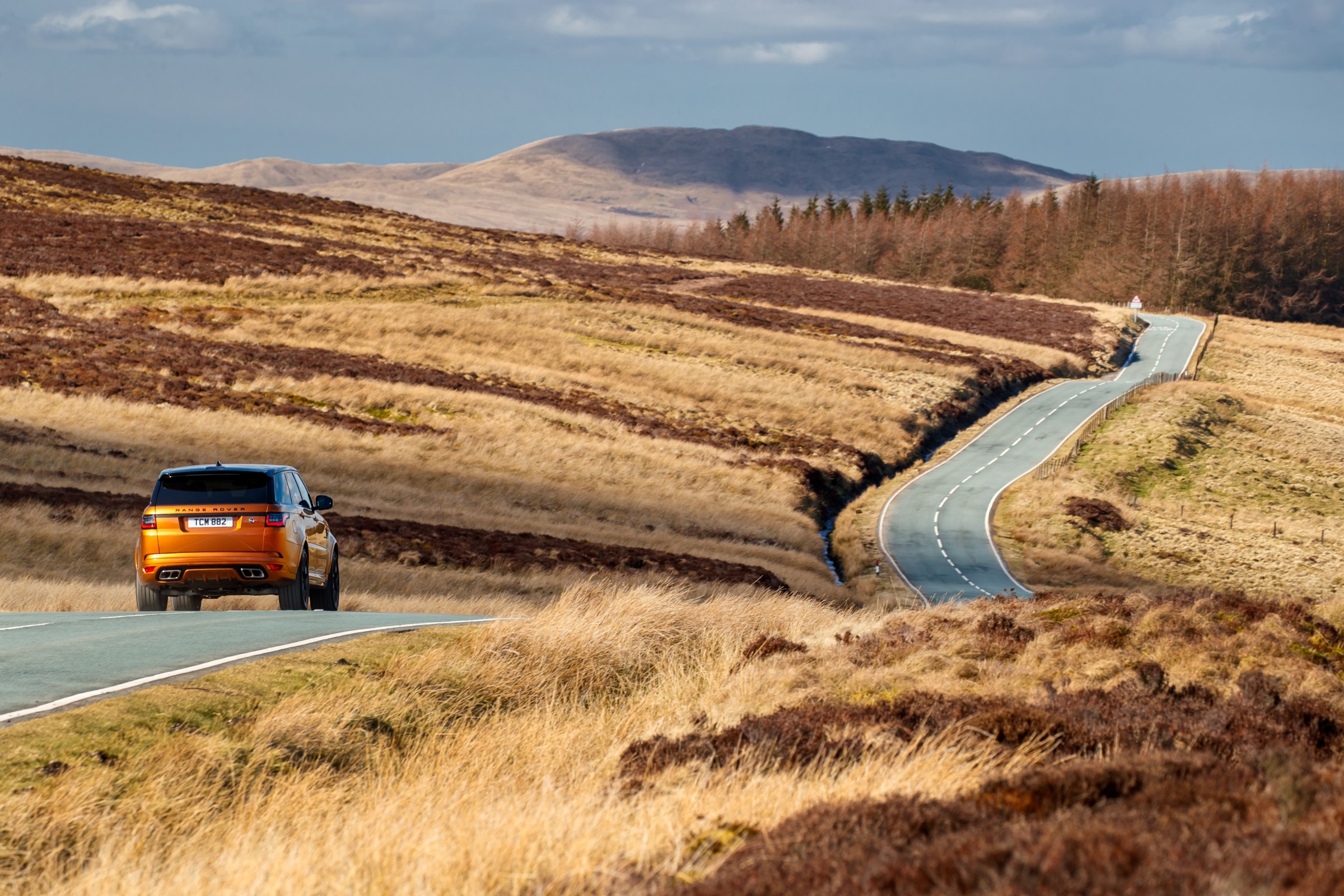Range Rover Sport SVR scenic