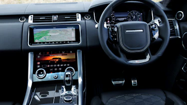 Range Rover Sport SVR interior