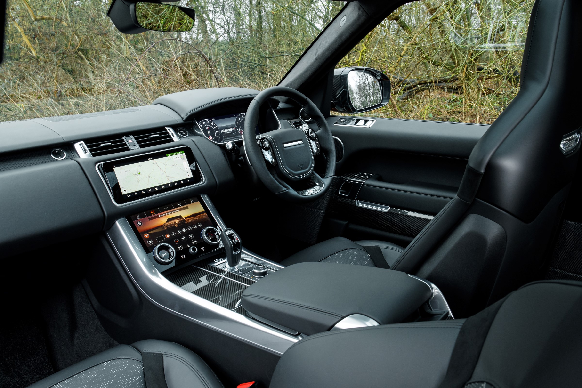 Range Rover Sport SVR interior
