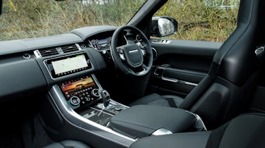 Range Rover Sport SVR interior