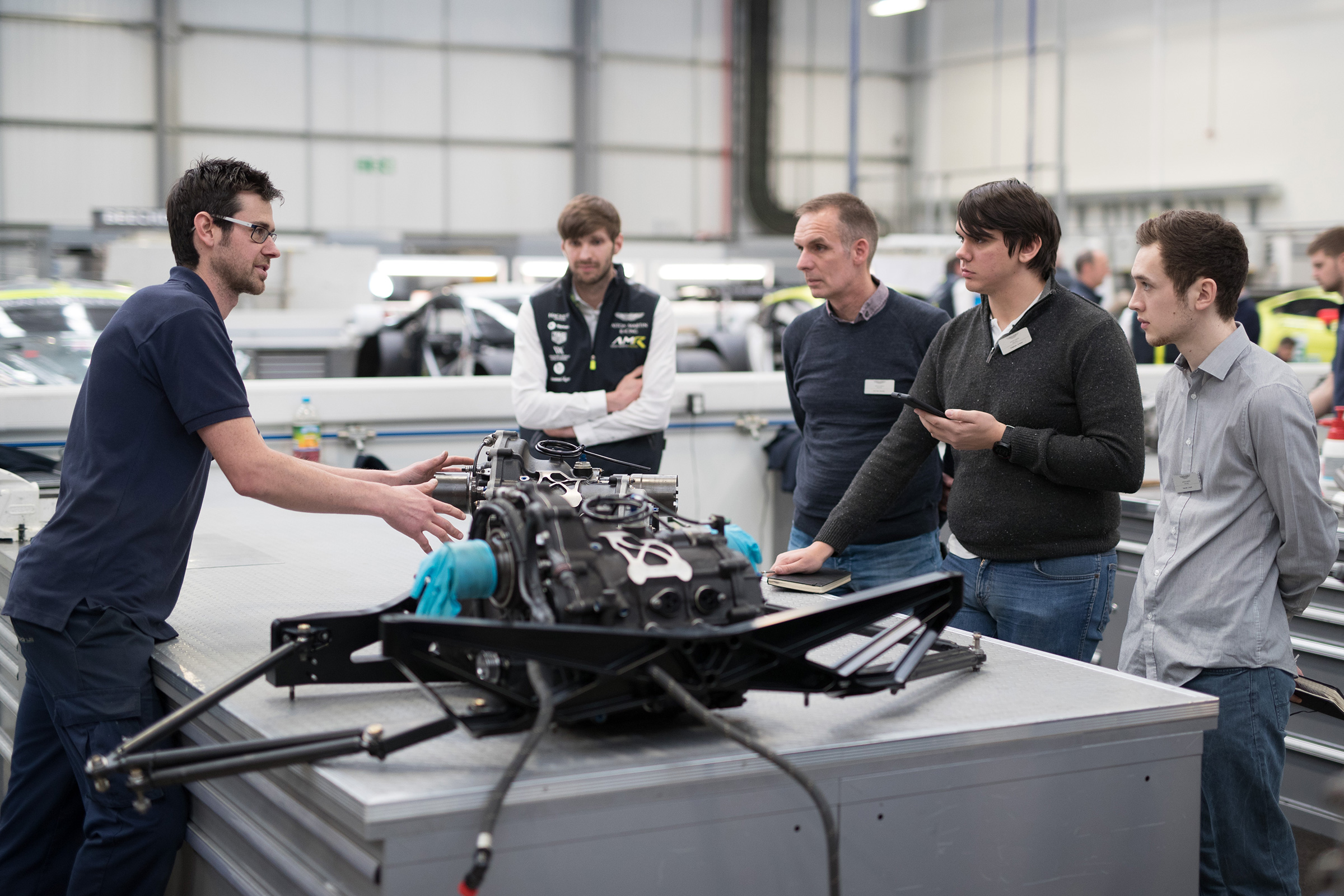 2017 Aston Martin Vantage GTE – gearbox