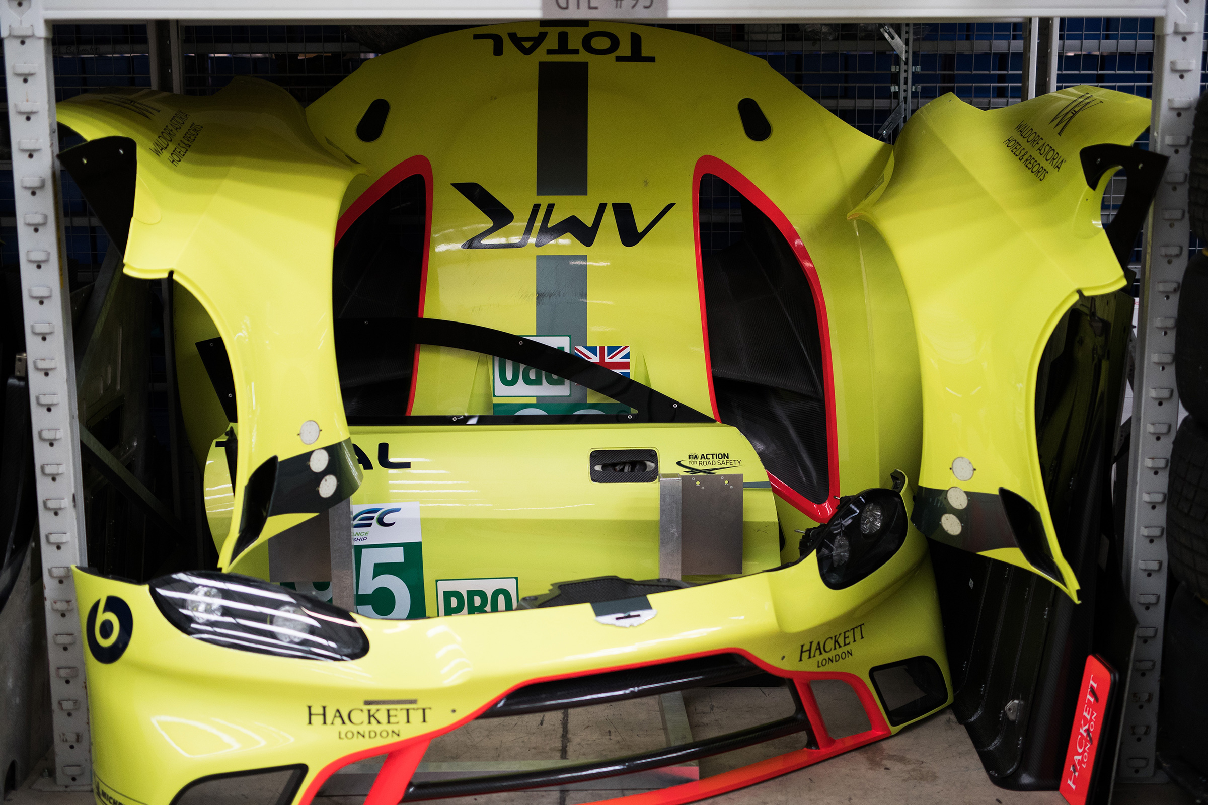2018 Aston Martin Vantage GTE – body panels