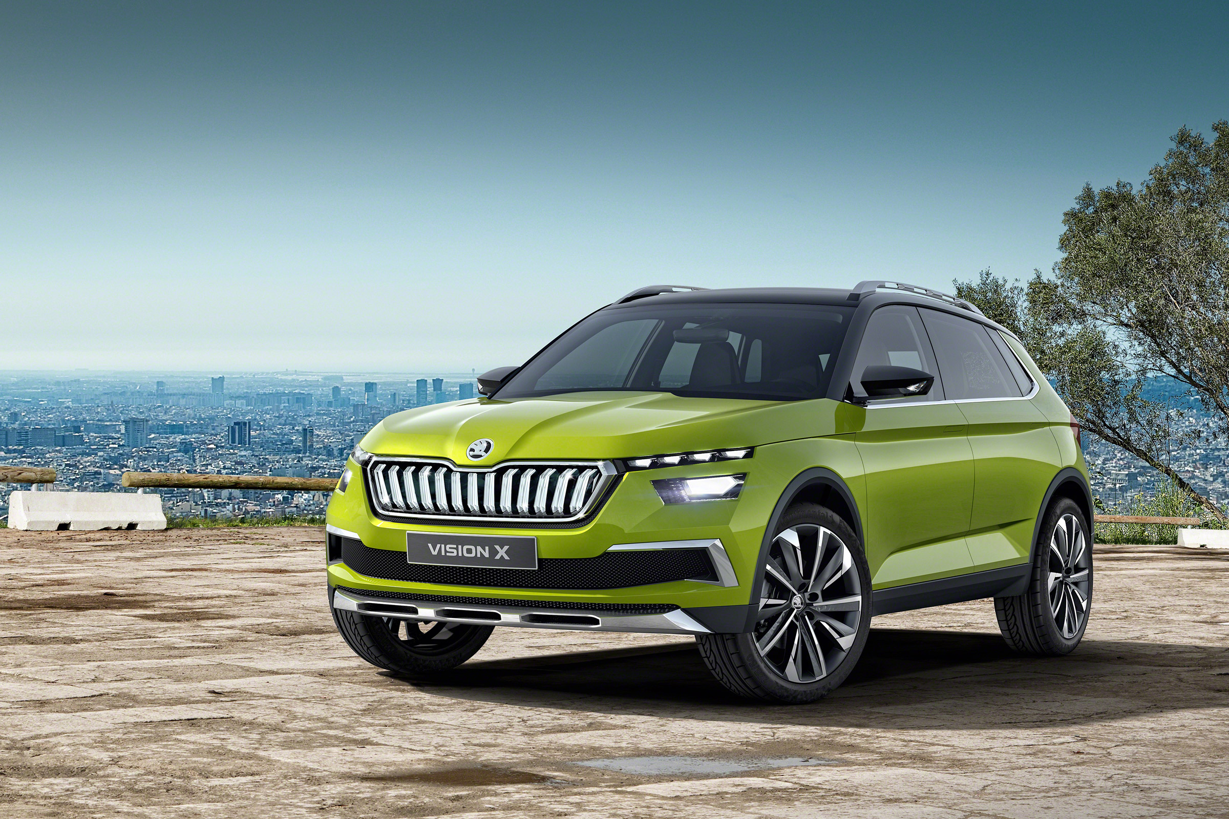Skoda Vision X front