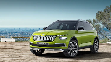 Skoda Vision X front
